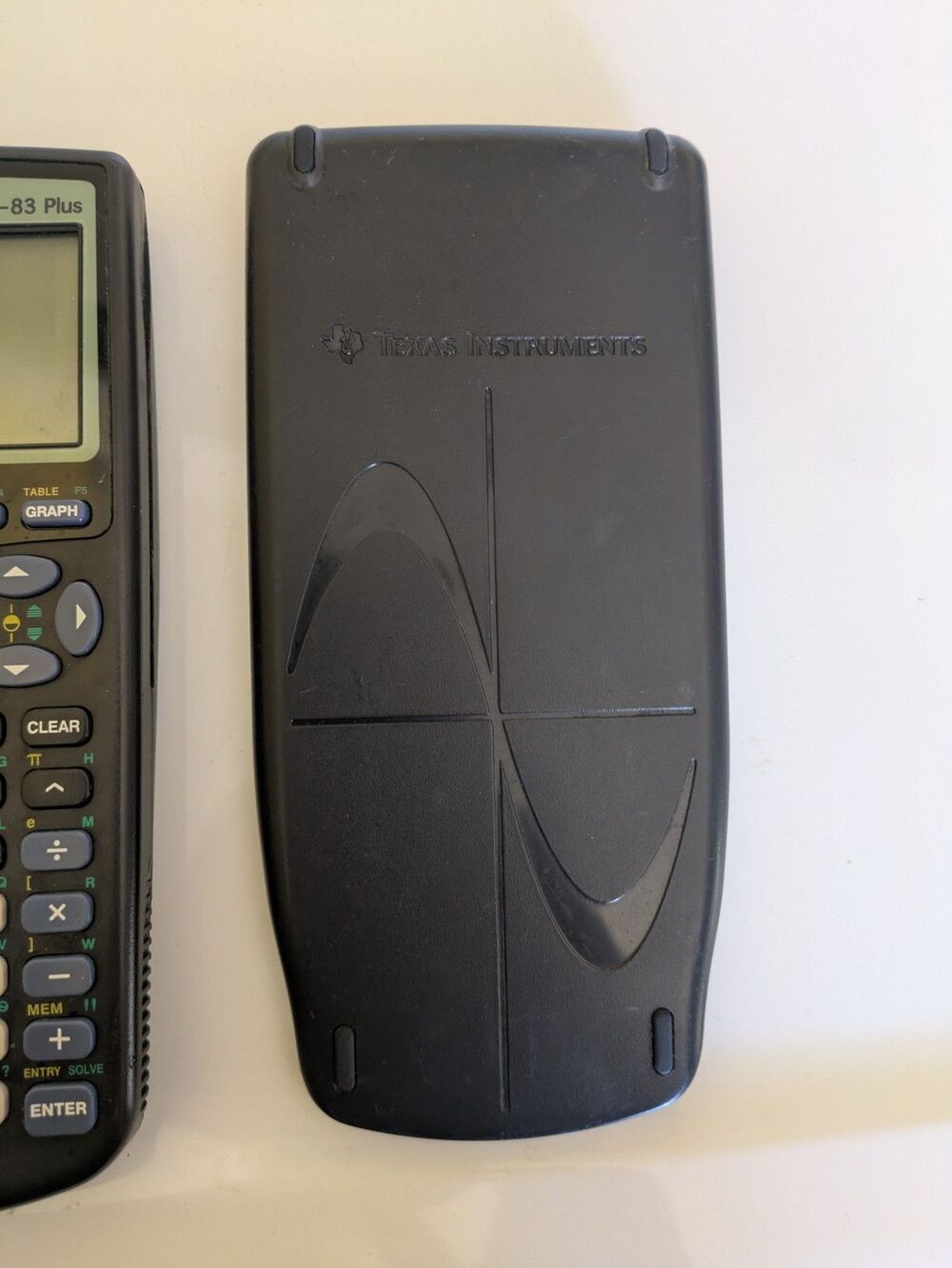 Texas Instruments TI-83 Plus Graphing Calculator W/Cover And Manual Tested Works - Picture 4 of 9
